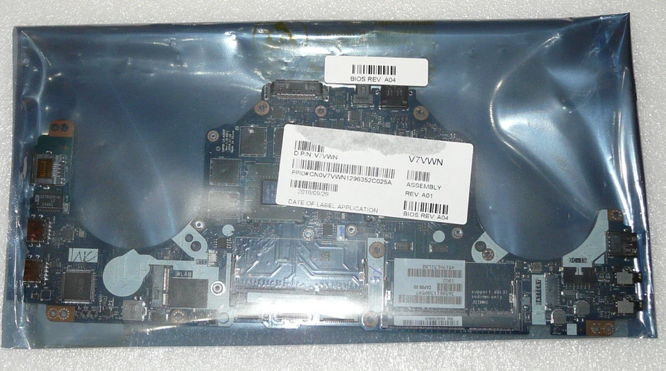 NEW GENUINE DELL ALIENWARE 13 MOTHERBOARD i7-5500U 3GHz NVIDA GT 650M V7VWN - Image 1 of 1