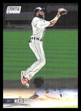 2021 Topps Stadium Club Chrome Niko Goodrum   68 Detroit Tigers