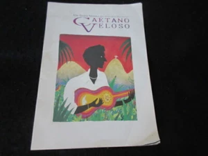 Caetano Veloso 1990 Japan Tour Book Concert Program MPB Toni Costa - Picture 1 of 12