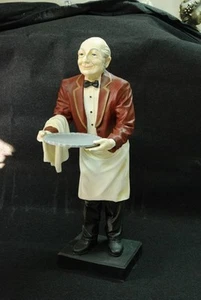 BUTLER KELLNER KOCH FIGUR WOHNEN DEKORATION TABLET ABLEGEFACH DIENER GASTRONOMIE - Bild 1 von 1