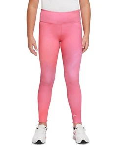Nike Leggings Dri-Fit Girl's Size XL Pink Training Sports New - Picture 1 of 7