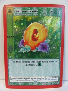 Metazoo Cryptid Nation Card 2nd Edition 30/159 Forest Gods Amber FULL HOLO Mint! - Picture 1 of 2