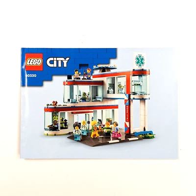 New LEGO® City Hospital 60330 -Instructions ONLY - Image 1 of 4