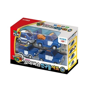 Tayo The Little Bus Friends Special Set 10th (4 Cars) - Picture 1 of 5