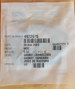 NEW CUMMINS EGR Connection Gasket #4932615 - Picture 1 of 1