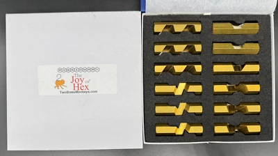 Two Brass Monkeys "Missionary" Puzzle - No Manual - Image 1 of 4