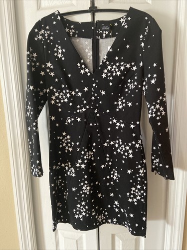 Kate Spade Saturday Long Sleeve Star Dress Size 00 NWT