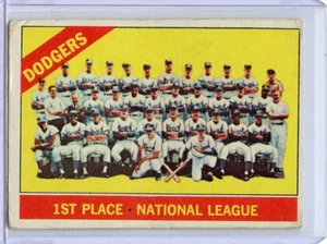 1966 Topps Los Angeles Dodgers Sandy Koufax Team #238 ⭐️💥🎯 F/G - Picture 1 of 2