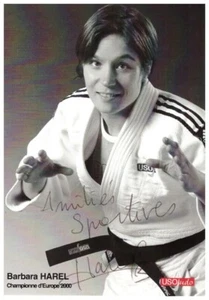 Barbara Harel (F) Judo (1.EM 2000) Autogrammkarte (04.25) - Bild 1 von 1