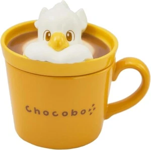 Square Enix Final Fantasy Latte Art Figure Mug Chocobo Japan - Picture 1 of 5