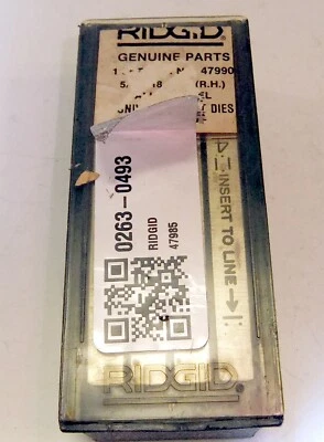 4 Ridgid Dies 5/16" 18 UNC 47990 - Image 1 of 3