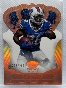 Panini Crown Royale #17 C.J. 2013 Spiller Bronze Holo (corona troquelada) #/299 - Imagen 1 de 2