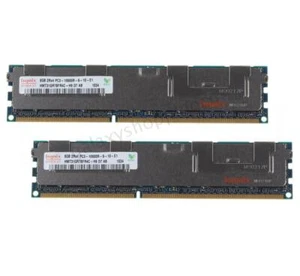 16GB Hynix DDR3 2X 8GB 1333MHZ PC3-10600R 2RX4 ECC Reg-DIMM Server Memory RAM DD - Picture 1 of 7