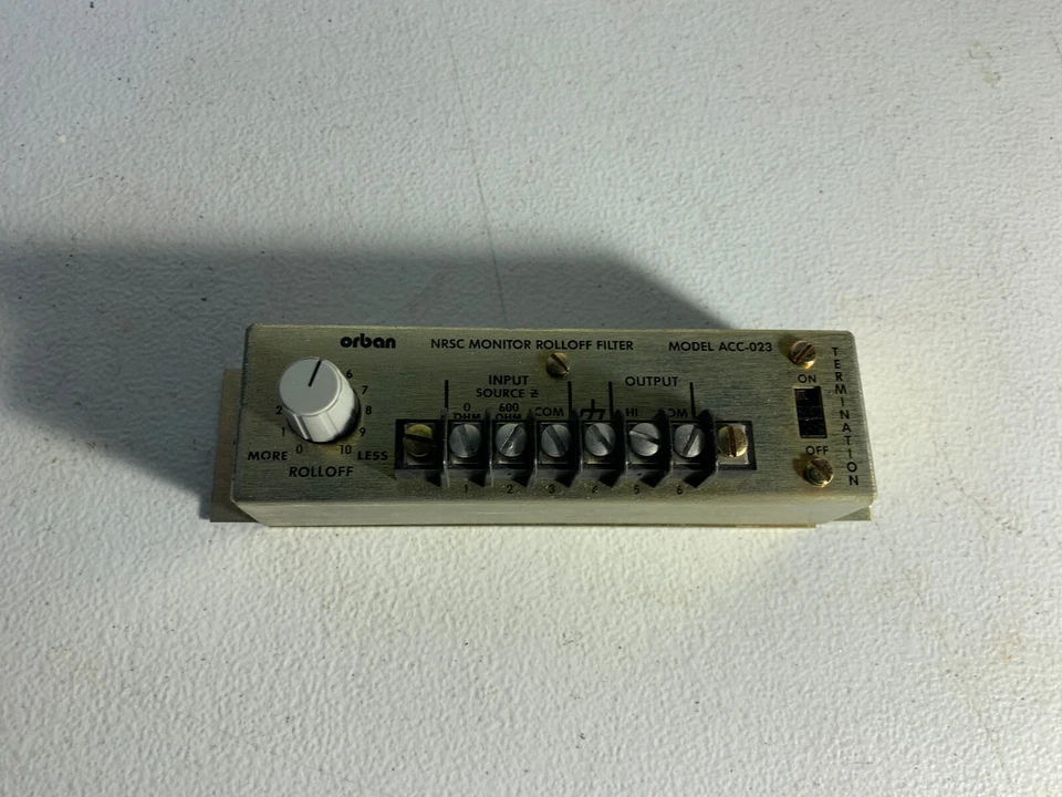 NEW ACC-023 NRSC MONITOR Rolloff Filter for Orban Optimod 9100B AM Processor - Image 1 of 3