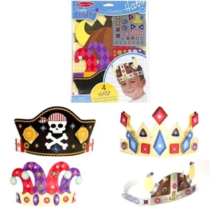 Hats Melissa and Doug Simply Crafty Adventure To Make and Wear for Kids Costumes - Picture 1 of 1