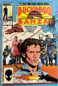 Buckaroo Banzai #1 (adaptación de Marvel Comics de 1994 de la película de Peter Weller) en muy buen estado +/nuevo en caja - Imagen 1 de 8