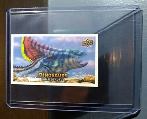 2015 Upper Deck Dinosaurs Canvas Mini Lambeosaurus #52 Trading Card - Picture 1 of 2