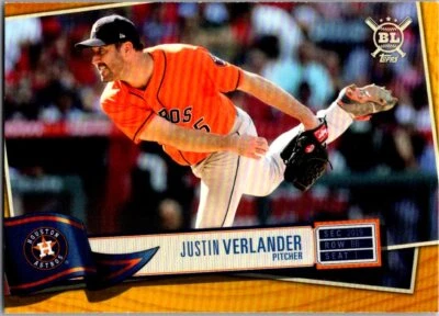 2019 Topps Big League #159 Justin Verlander Nmt-Mnt - Image 1 of 2