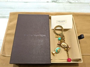 LOUIS VUITTON Porte Cles Delice Candy Keychain M65999 Bag Charm Auth W/Box - Picture 1 of 7
