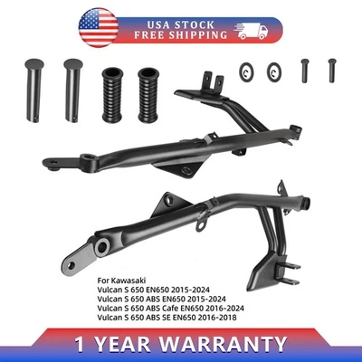 NEW 2015 - 2024 VULCAN S 650 FOR KAWASAKI PASSENGER FOOT PEG KIT 99994-0570 — 第 1/4 张图片