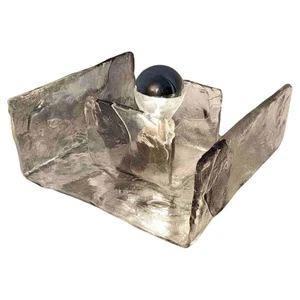 Mid-century modern murano glass table lamp by Mazzega, Italy, 1970s - Bild 1 von 5