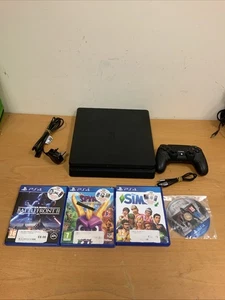 Sony PlayStation 4 Slim 500GB Konsole Bundle mit 4 Spielen - Bild 1 von 8