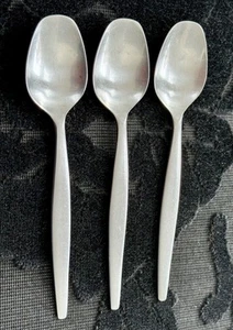 Gense Focus Set x 3 Teaspoons Satin 18-8 Stainless Steel Sweden 13.1cm - Foto 1 di 6