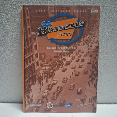 Modelos Brooklin Lansdowne, Vol. 2 enero diciembre 2001 folleto catálogo coche de juguete Foto 1 de 4