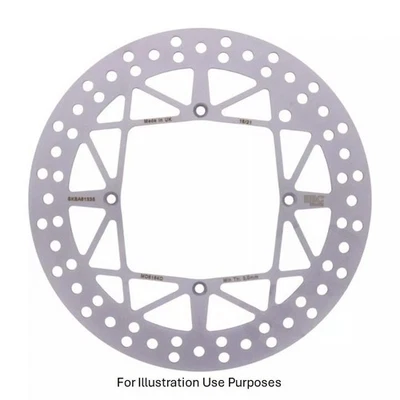 EBC MX/ATV/END Solid FR Brake Disc FLHS for Husqvarna TE 125 4T 60mm 2011 - 2013 — 第 1/2 张图片