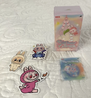 "Hope" POP MART Labubu "Big into Energy" Phone / Handy Charm with Stickers - Image 1 of 4