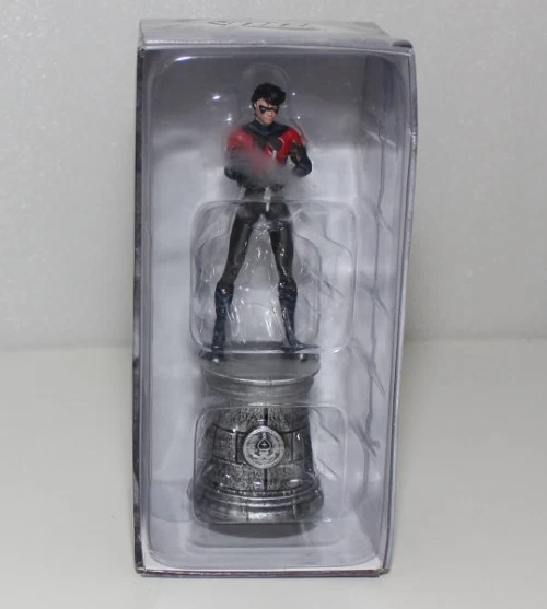EAGLEMOSS DC COMICS PIEZA COLECCIÓN AJEDREZ FIGURA NIGHTWING #14 EN CAJA SIN MAG Foto 1 de 4
