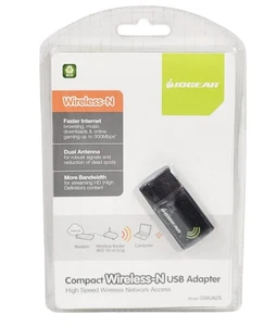 logear Compact Wireless-N USB Adapter NEW Dual Antenna High Speed GWU625 - Picture 1 of 4