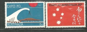 AUSTRALIEN 472-73 MNH EXPO 70 OSAKA JAPAN - Bild 1 von 1