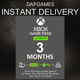 3 Months Xbox Game Pass Ultimate Membership