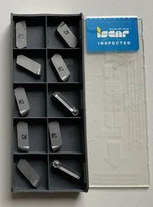 ISCAR RADIUS PARTING AND GROOVING INSERTS 4mm -GIMY 420 IC20 10 PCS - Picture 1 of 2