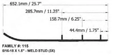 SPI Slasher Six60 Runners for 1992-1996 Arctic Cat Panther Deluxe Snowmobile - Image 1 of 2