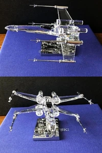 Swarovski Star Wars X-Wing Starfighter 5506805 Neu mit Karton Auslaufmodell Sammler - Bild 1 von 7