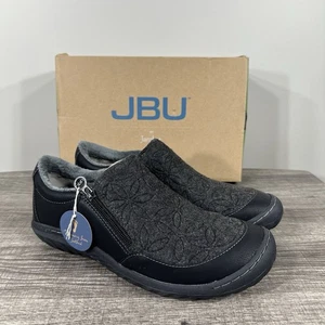 JBU by Jambu Women's Crimson Slip-On Shoe Black Size 10 - Picture 1 of 7
