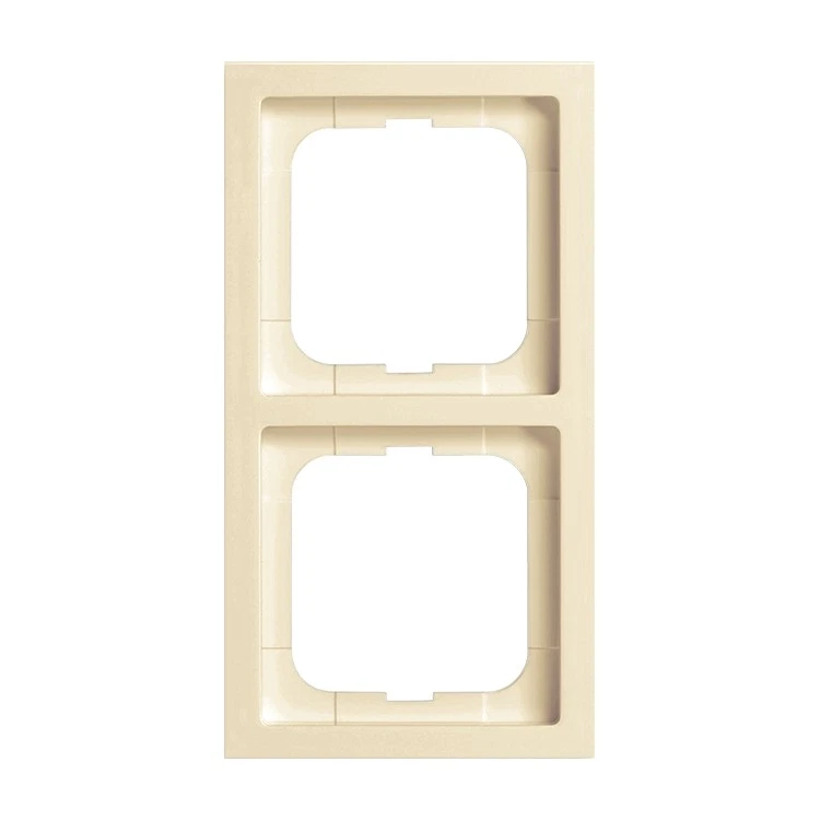 1St. Busch-Jaeger 1722-182K future linear-2-fach Rahmen future linear elfenbeinw - Bild 1 von 1