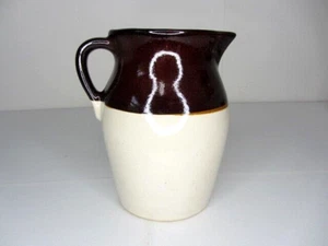 RRB Robinson Pottery Jug Pitcher Vase Dutch Country Primitive Rustic VTG 8" - Picture 1 of 10