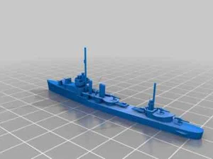 1:1250 USS Farragut - Picture 1 of 1