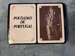 Playing Cards Double Deck Pousadas de Portugal, 1 deck sealed, 1 deck opened - Picture 1 of 6
