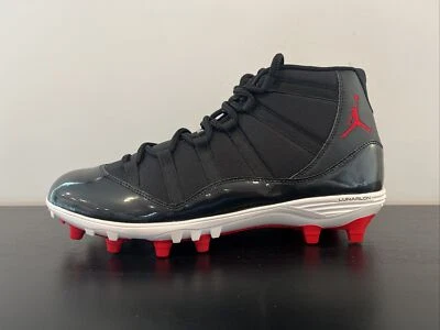 Botines de fútbol retro Air Jordan 11 TD Bred talla 13 AO1561-010 Foto 1 de 4