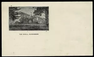 "Tarjeta de confirmación de alojamiento 1965 de ""The Knoll, Bundanoon" - Imagen 1 de 2