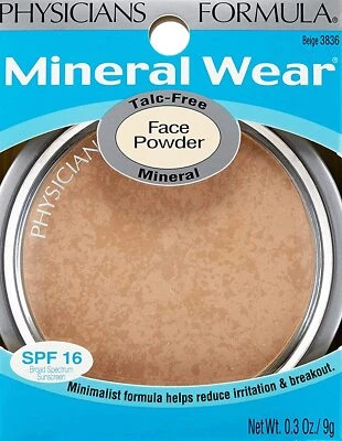 Physicians Formula Mineral Wear Talc-Free Mineral Face Powder, Beige , #3836 - Image 1 of 3