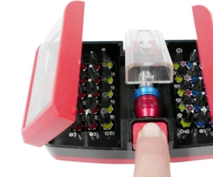 Bit-Set 31-tlg. Bithalter Bitbox PH1 PH2 PH3 PZ1 PZ2 PZ3 T10 T15 T20 T25 T30 T40 - Bild 1 von 3
