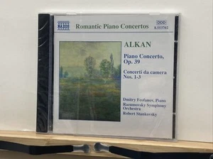 Concerto for Piano & Orchestra Op 39 by C. Alkan (CD, 1998) New & Sealed cd10 - Picture 1 of 3