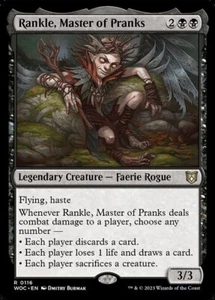 MTG - RANKLE, MASTER OF PRANKS - Wilds of Eldraine Com (R) - Picture 1 of 1