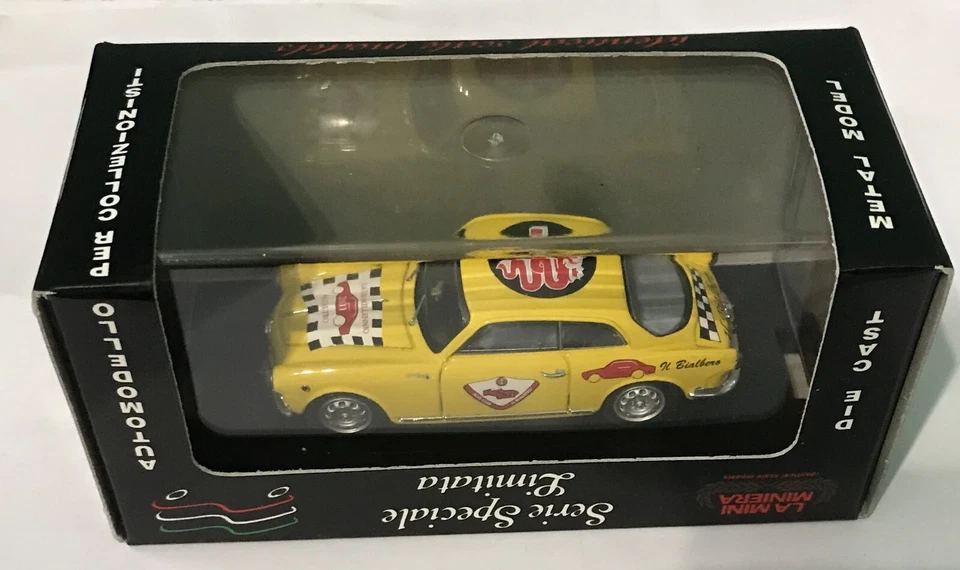 Die Cast 1/43 Modellino Auto Alfa Romeo Giulietta Sprint limitata Club Bialbero - Immagine 1 di 1