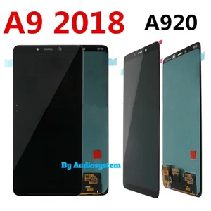 DISPLAY TOUCH SCREEN OLED per SAMSUNG GALAXY A9 2018 SM-A920F VETRO NERO SCHERMO - Imagen 1 de 1